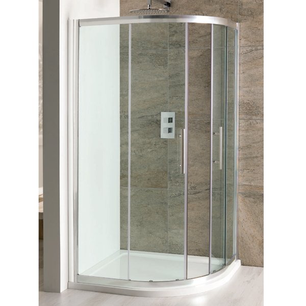 Eastbrook Volente Offset Quadrant Shower Enclosure 1200mm X 700mm 6mm