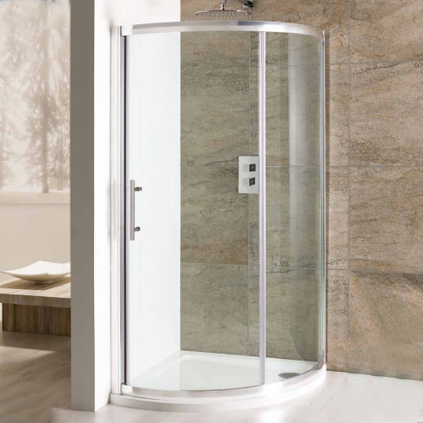 Eastbrook Volente Single Door Quadrant Shower Enclosure 900mm X 900mm 6mm Glass