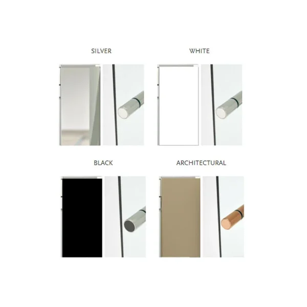 Matki-One Pivot Door for Recess Complete with Glass Guard - 800mm - Colour Options - Image 4