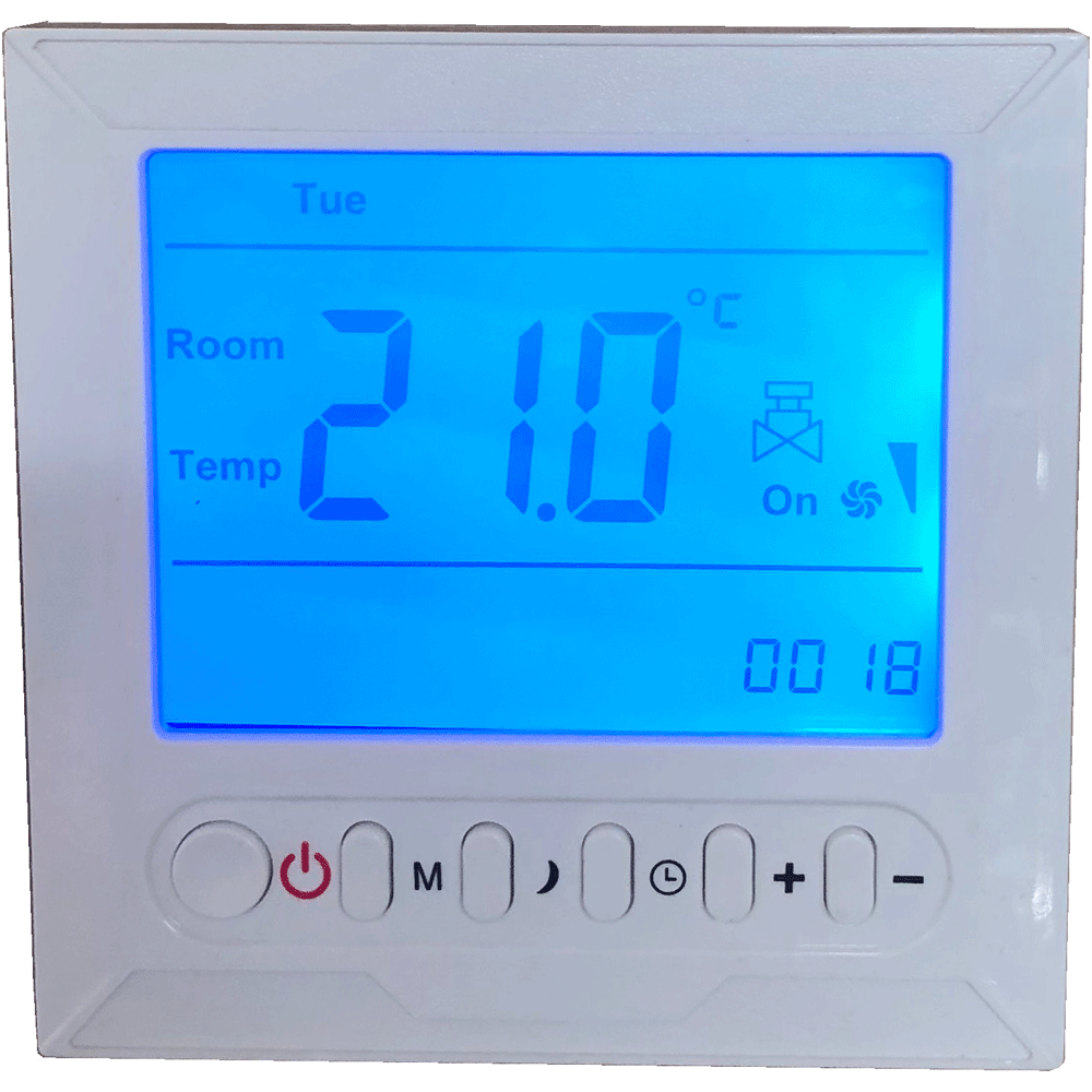Vogue Accessory 13 7 Day Digital Timer T Fused Spur Timeswitch - White