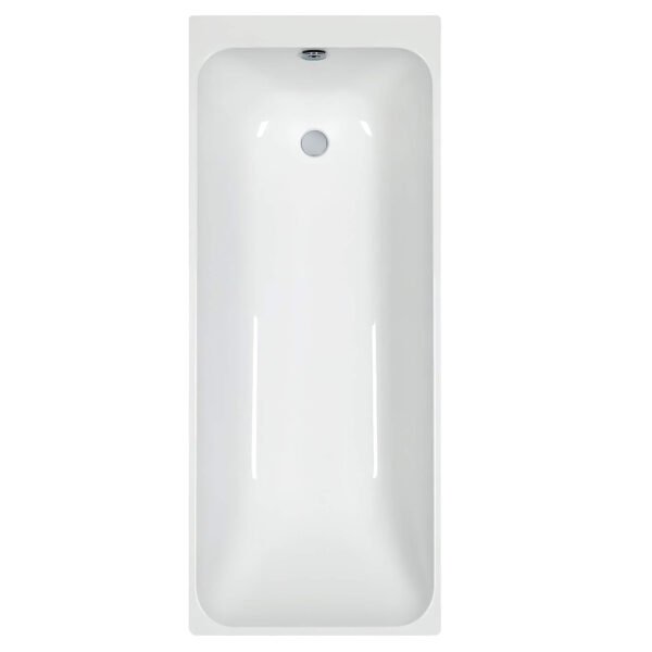 Carron Sigma Rectangular Bath Carronite 1600mm x 750mm - Image 2