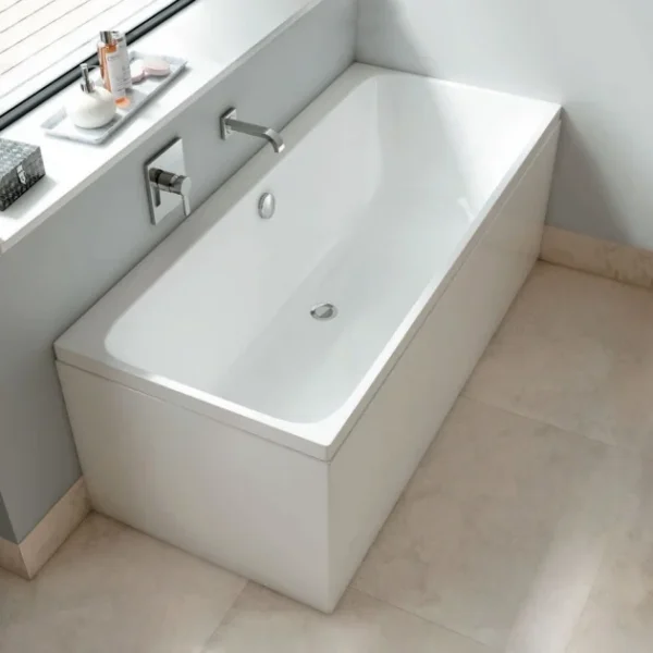 Carron Profile Double Ended Rectangular Carronite Bath 1700mm x 750mm