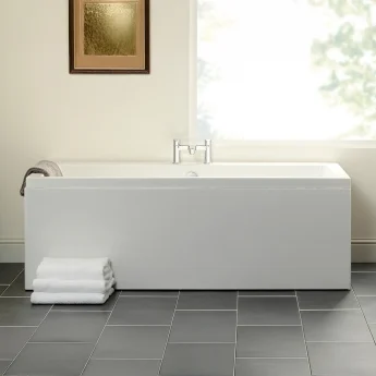 Carron Quantum Double Ended Rectangular Bath Carronite 1900mm x 900mm