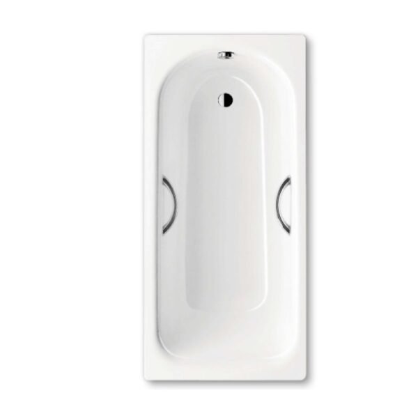Kaldewei Saniform Plus 1500 X 700 Single Ended Bath - Predrilled 2TH Grip Holes - 111620010001
