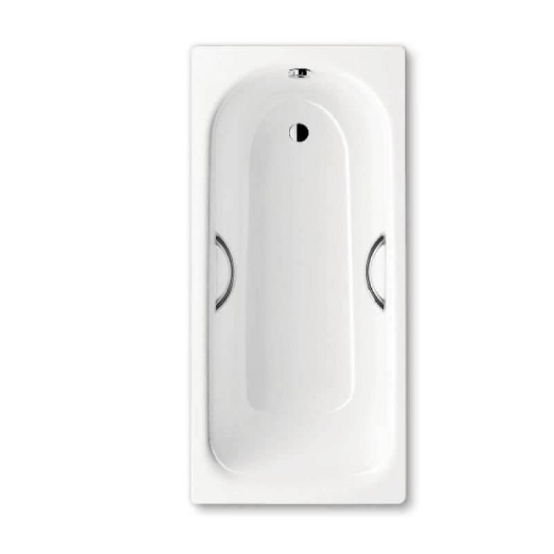 Kaldewei Saniform Plus 1500 X 700 Single Ended Bath - Predrilled 2TH Grip Holes - 111620010001