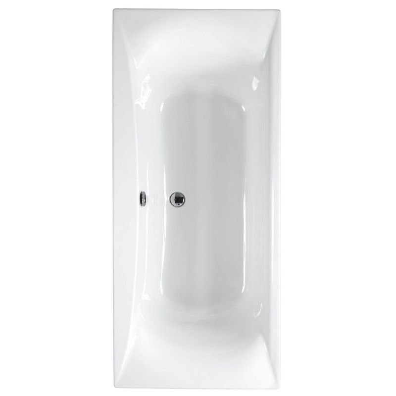 Carron Alpha Double Ended Rectangular Bath Carronite - 1700mm x 750mm
