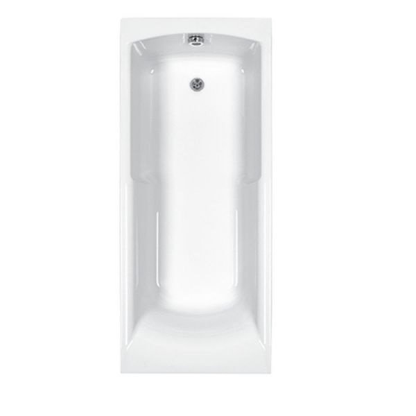 Carron Matrix Single Ended Rectangular Carronite Bath 1650mm x 700mm