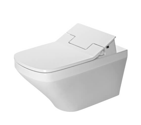 Duravit DuraStyle SensoWash Rimless Wall Hung Toilet With seat - White