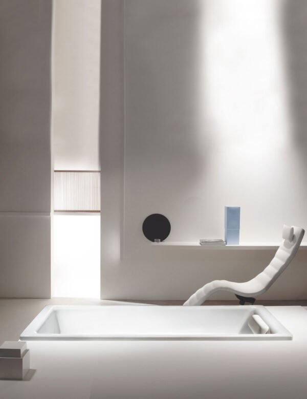 Kaldewei Puro Single Ended Bath - 1700mm X 750mm - Alpine White 2 Tap Hole Anti Slip - 256225000001 - Image 2