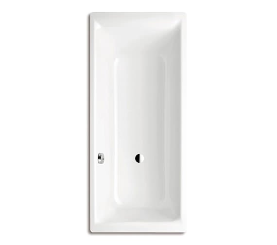Kaldewei Puro Single Ended Bath With Left Side Overflow - 1700mm X 700mm 0 Tap Hole - 258823000001