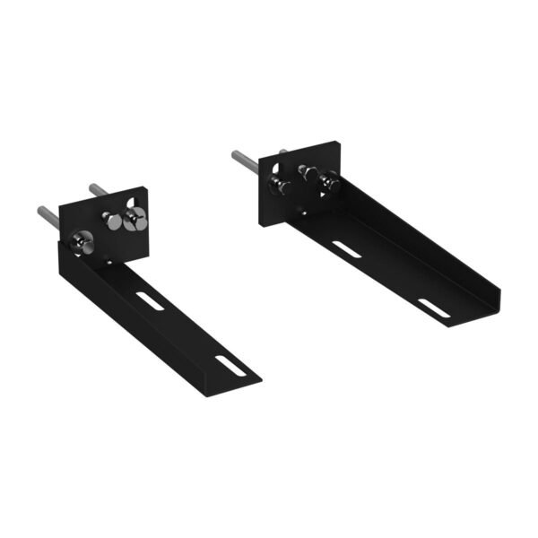 Vitra Voyage Washbasin Bracket Set - Black