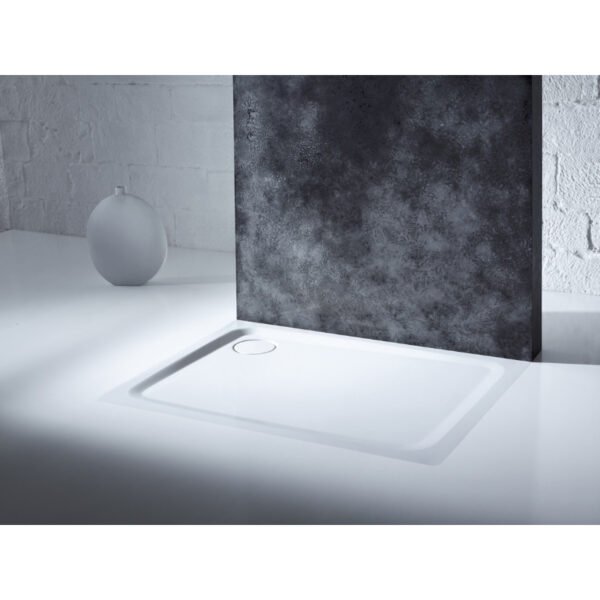 Kaldewei Superplan Rectangular Shower Tray - 1200mm X 800mm - White - Secure plus - 447300012711 - Image 2