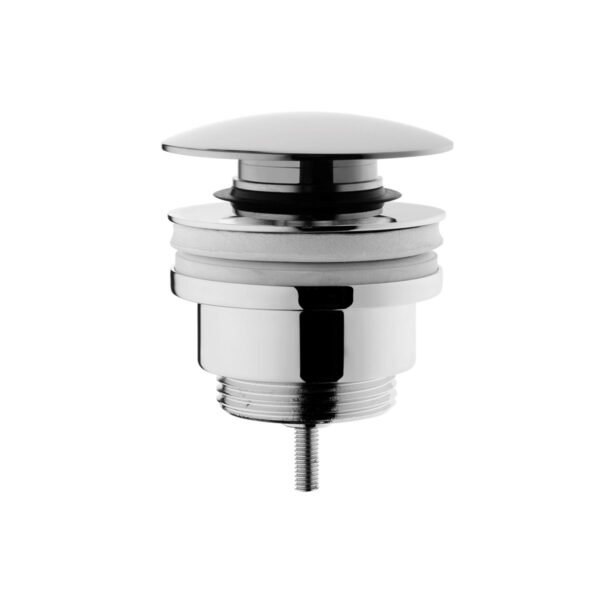 Vitra Push Open Basin Waste Set - Chrome