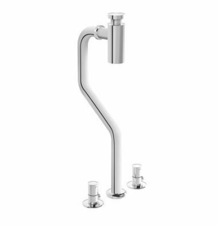 Vitra Origin Bottle Trap For Monoblock Basins - Chrome