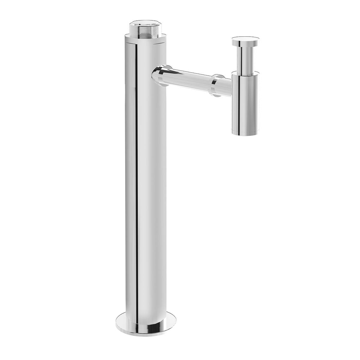 Vitra Origin Freestanding Bottle Trap System Short - Chrome