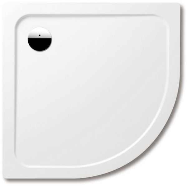 Kaldewei Ambient Arrondo 870 - 1 Steel Quadrant Shower Tray - 1000 X 1000 X 65mm With Support - 460548040001