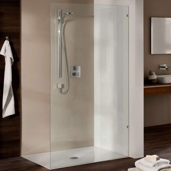 Kaldewei Scona Rectangular Shower Tray - 1200mm X 800mm - Matt Anthracite - 491700010716 - Image 2