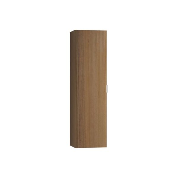 Vitra Nest 1 Door Tall Storage Unit - 450mm Wide - Left Hinge - Waved Natural Wood
