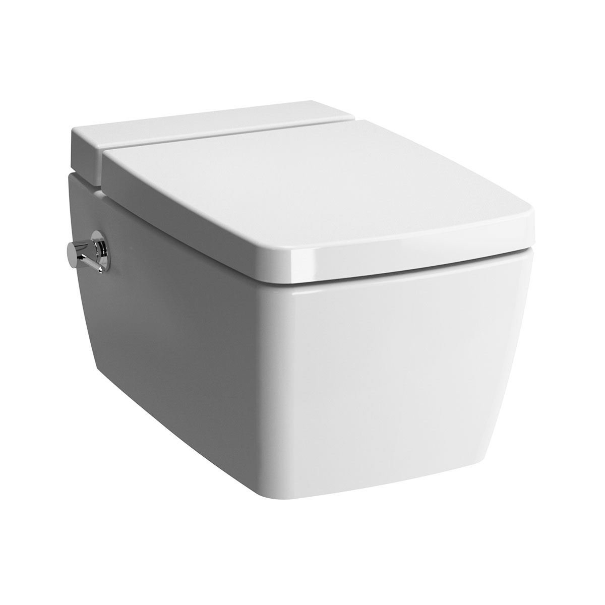 VitrA M-Line Wall Hung Toilet Without Bidet Function With Soft Close Seat - White