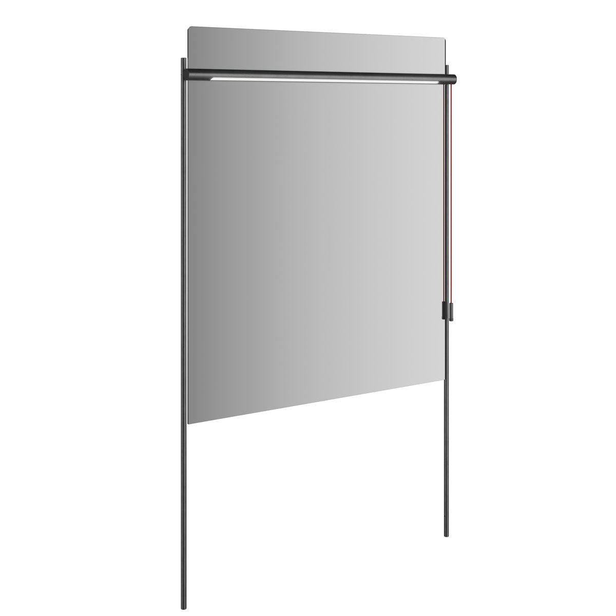 Vitra Equal Illuminated Flat Mirror - 800mm Wide