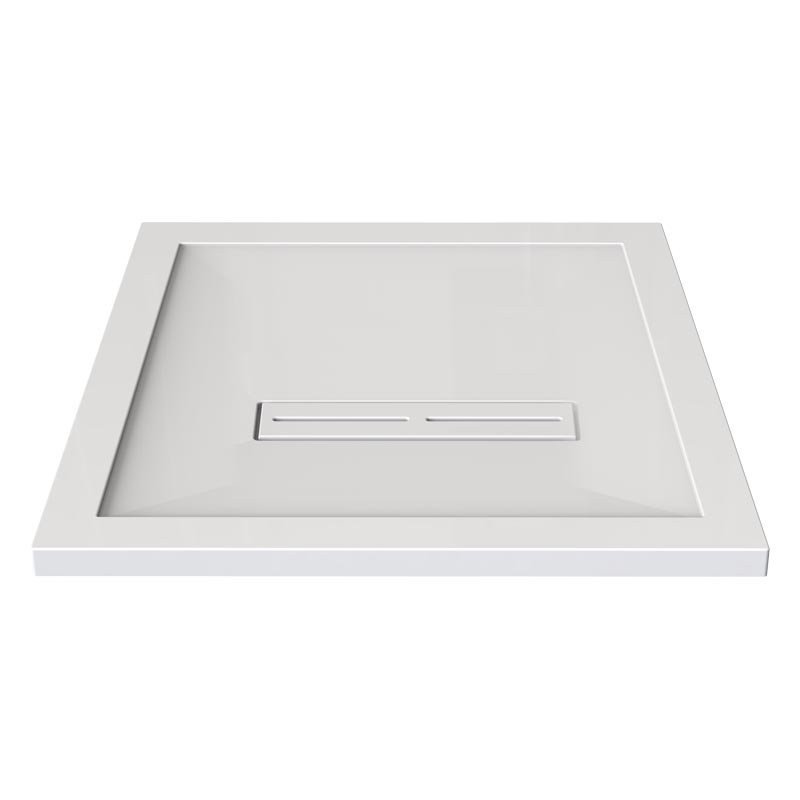 Kudos Connect 2 Rectangular Antislip Shower Tray - 1200mm X 800mm - White