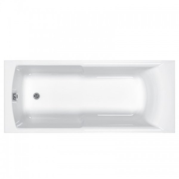 Carron Axis Single Ended Bath - 1700mm x 700mm - white