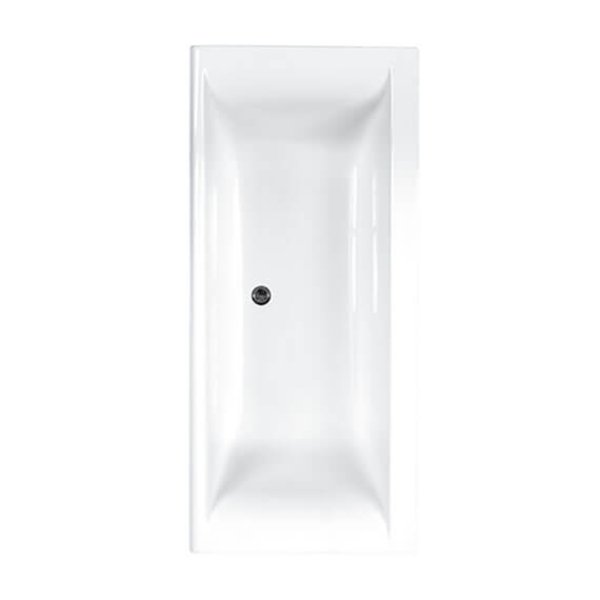 Carron Haiku Double Ended Bath - 1700mm x 800mm - white