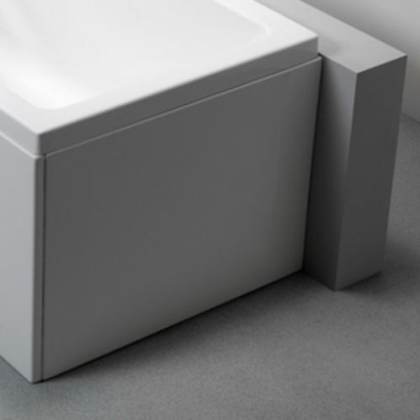 Carron Aspect End Bath Panel - 700mm With - White