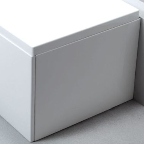 Carron Universal End Bath panel - 700mm x 540mm - white
