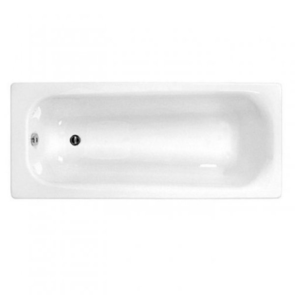 Carron Britannia Carronite Single Ended Bath - 1800mm x 800mm - white
