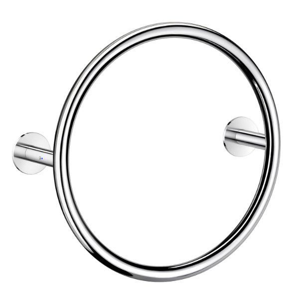Smedbo Dry Towel Warmer - Diameter 500mm - Polished Stainless Steel