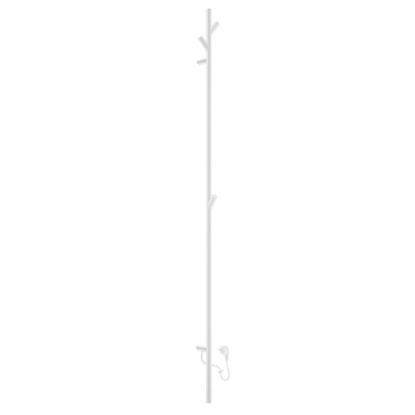 Smedbo Dry Electric Towel Warmer - 1720mm x 120mm - Polished White
