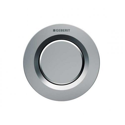Geberit Type 01 Single Flush Plate Button for 120mm and 150mm Concealed Cistern - Matt Chrome