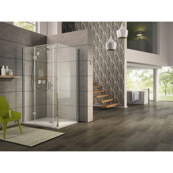 Matki Illusion Corner Door and Side Panel With Traditional Handle - 800mm x 900mm - RH