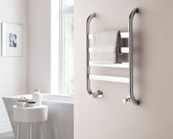 Vogue D?Cor Towel Rail Harmonique 1200X500 Dual Energy - Chrome - 1200mm X 500mm