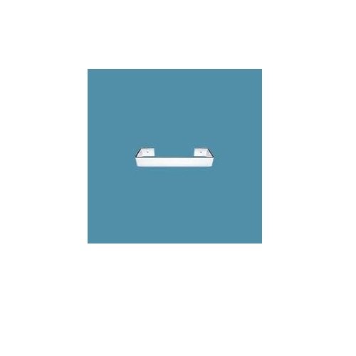 Zehnder Blok Towel Rail - 66mm - Polished Aluminium