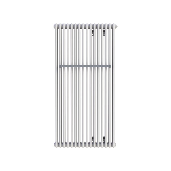 Zehnder Charleston Bar Heated Towel Rail - 1500mm x 762mm - White