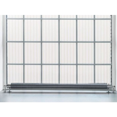 Zehnder Flow Form Decorative Radiator - 1000mm x 190mm - Chrome