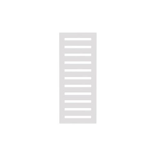 Zehnder Metropolitan Horizontal Designer Radiator - 1225mm x 500mm - White