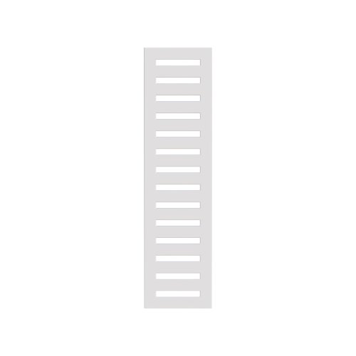 Zehnder Metropolitan Horizontal Designer Radiator - 1540mm x 400mm - White