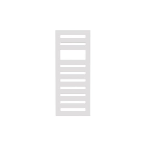 Zehnder Metropolitan Spa Vertical Towel Radiator - 1225mm x 500mm - White