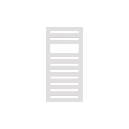 Zehnder Metropolitan Spa Vertical Towel Radiator - 1225mm x 600mm - White