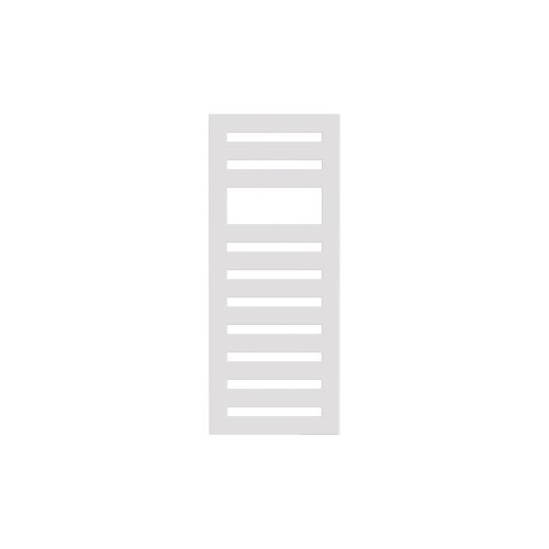 Zehnder Metropolitan Spa Vertical Designer Electric Towel Radiator - 1225mm x 500mm - White