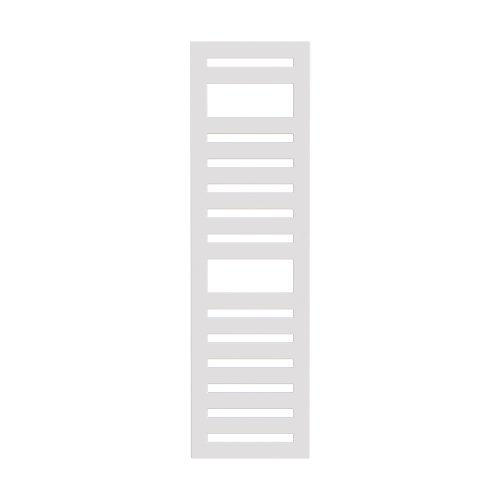 Zehnder Metropolitan Spa Vertical Designer Towel Radiator - 1750mm x 500mm - White