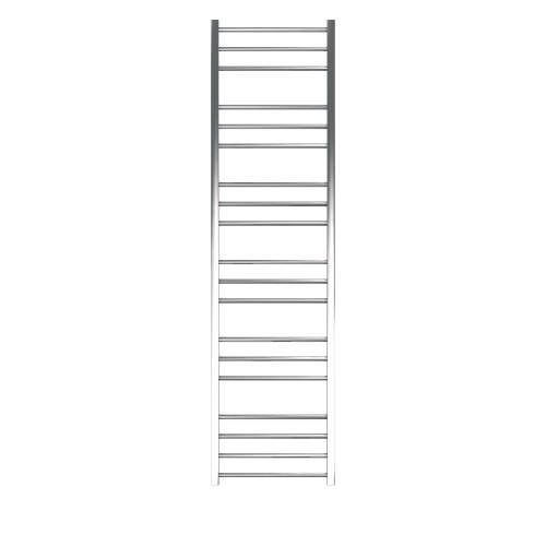 Zehnder Olga Stainless Steel Towel Radiator - 1800mm x 480mm - Stainless Steel