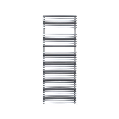 Zehnder Ovida Bow Designer Heated Towel Rail - 1556mm x 596mm - Chrome