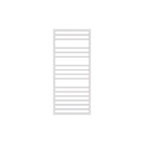 Zehnder Quaro Spa Designer Heated Towel Rail - 1251mm x 550mm - White
