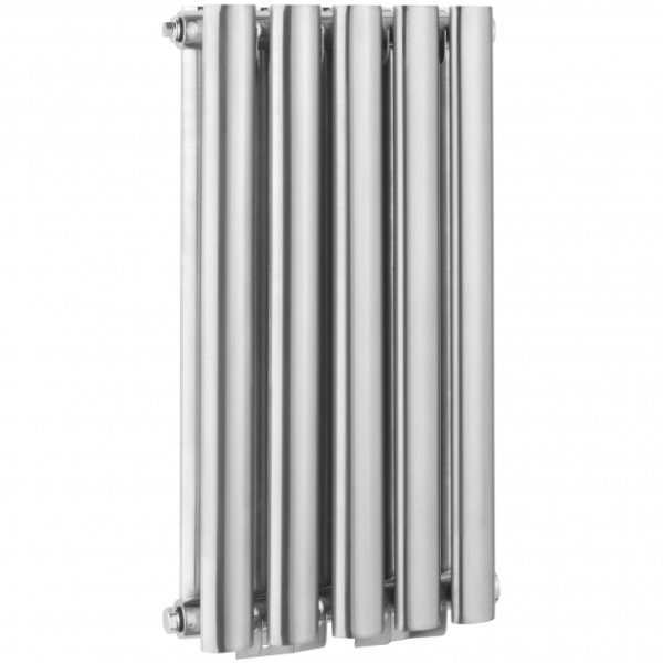 BSUK Aspen Double Horizontal Designer Radiator - 600mm x 400mm - Brushed