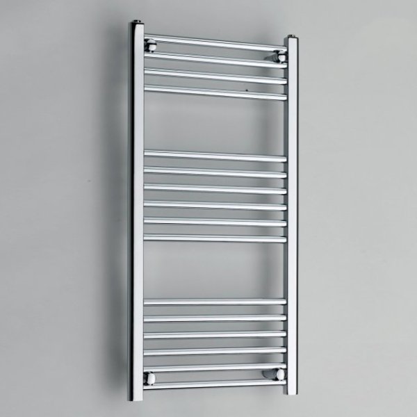 BSUK MaxRail Thermostatic Straight Electric Heated Towel Rail - 1000mm x 500mm - Chrome