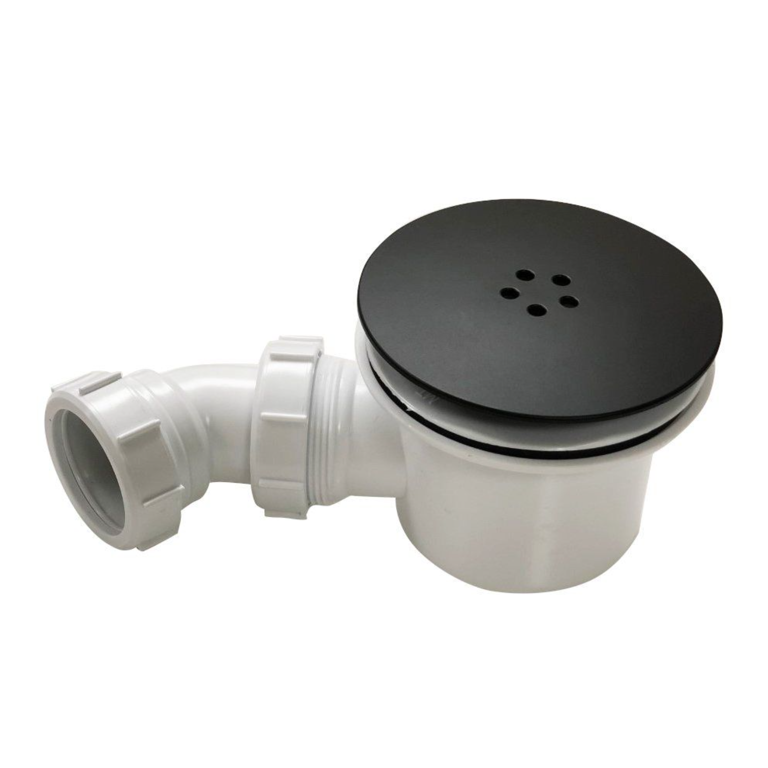 BSUK 90mm Fast Flow Shower Waste - Black